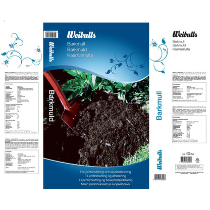Weibulls Barkmull 40l 45st/pal