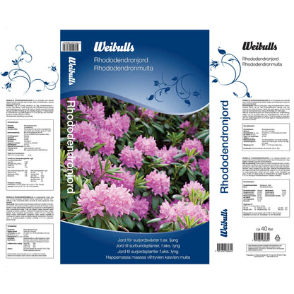 Weibulls Rhododendronjord 40l 51st/pal