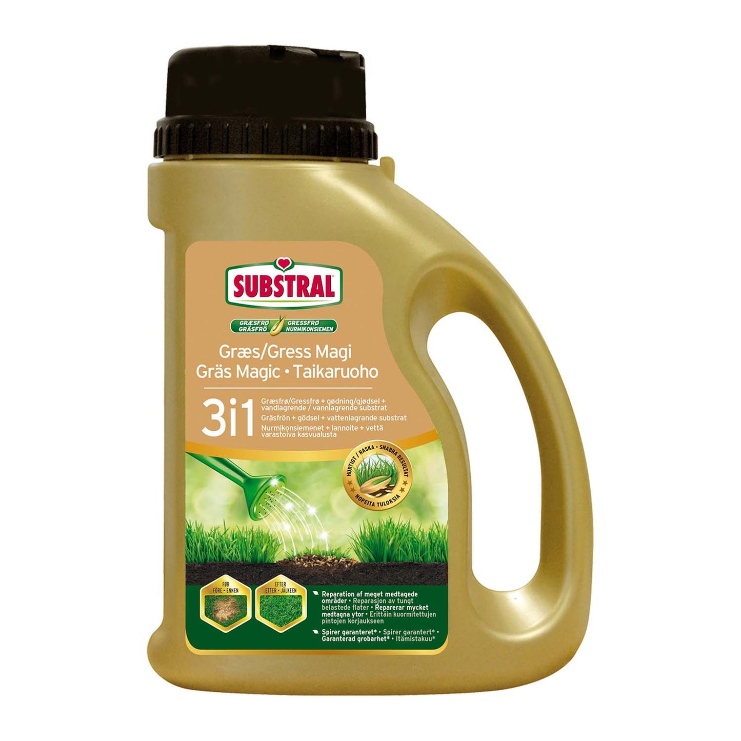 Substral Gräsfrö GRÄSMAGI 1kg 10st/krt