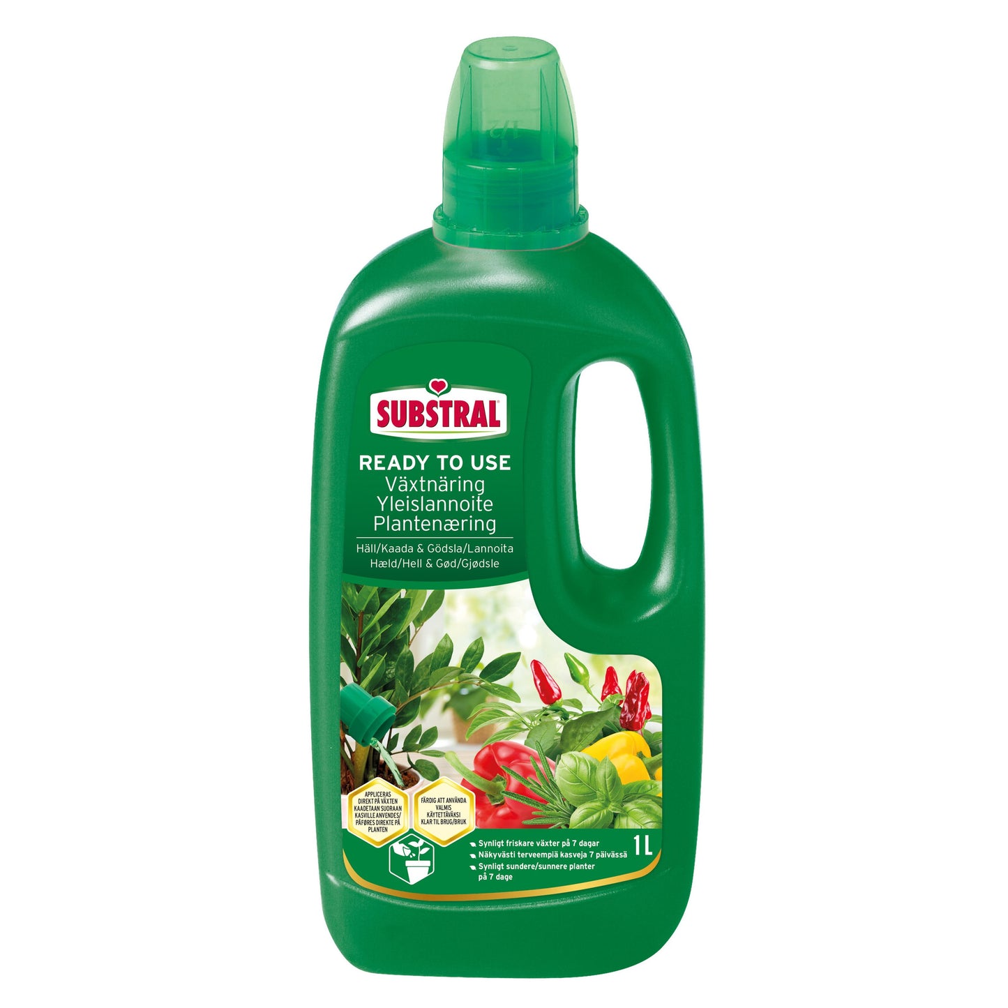 Substral Växtnäring 1L färdigbland 12st/krt RTU