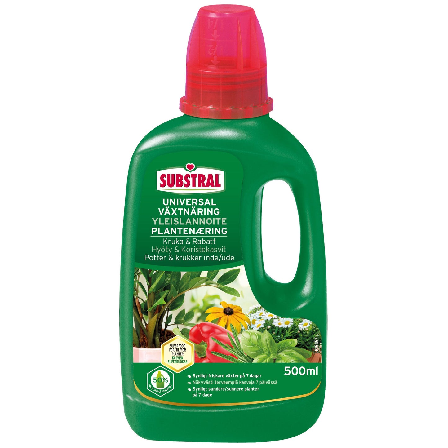 Substral Universalnäring 500ml 12st/krt