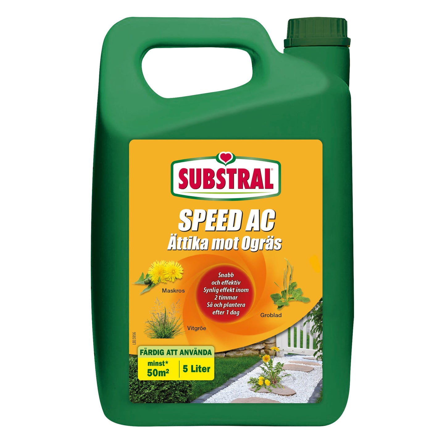Substral Ogräsättika 5L 3st/krt