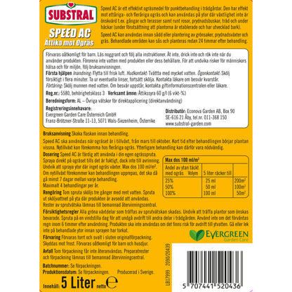 Substral Ogräsättika 5L 3st/krt