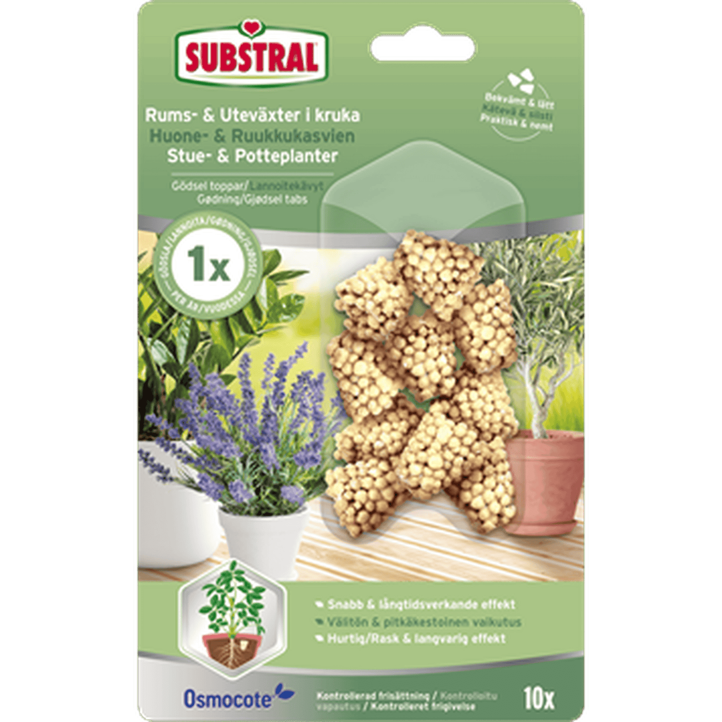 Substral Långtidsverkande gödsel 12st/krt tabs