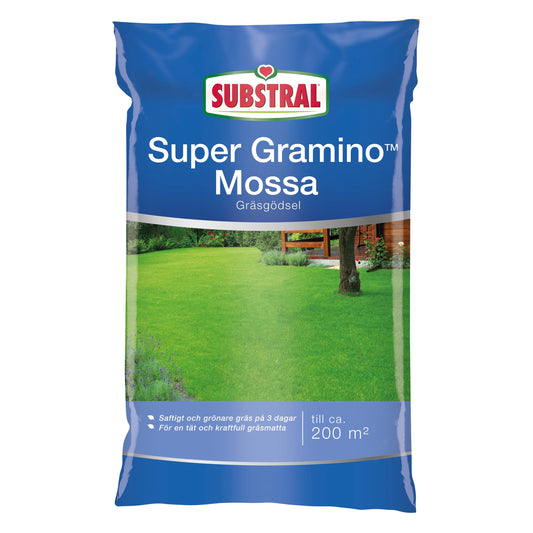 Substral Gräsgödsel m mossa 6,25kg 72st/PAL Super Gramino
