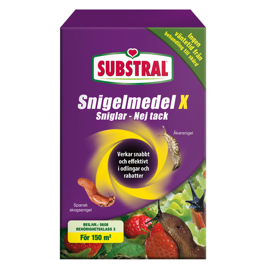 Substral Snigelmedel 450g m järn 12st/krt