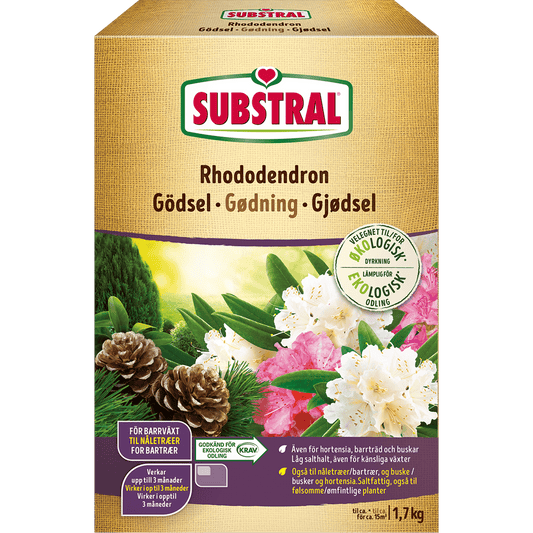 Substral Rhododendrongödsel 1,7kg 6st/krt KRAV