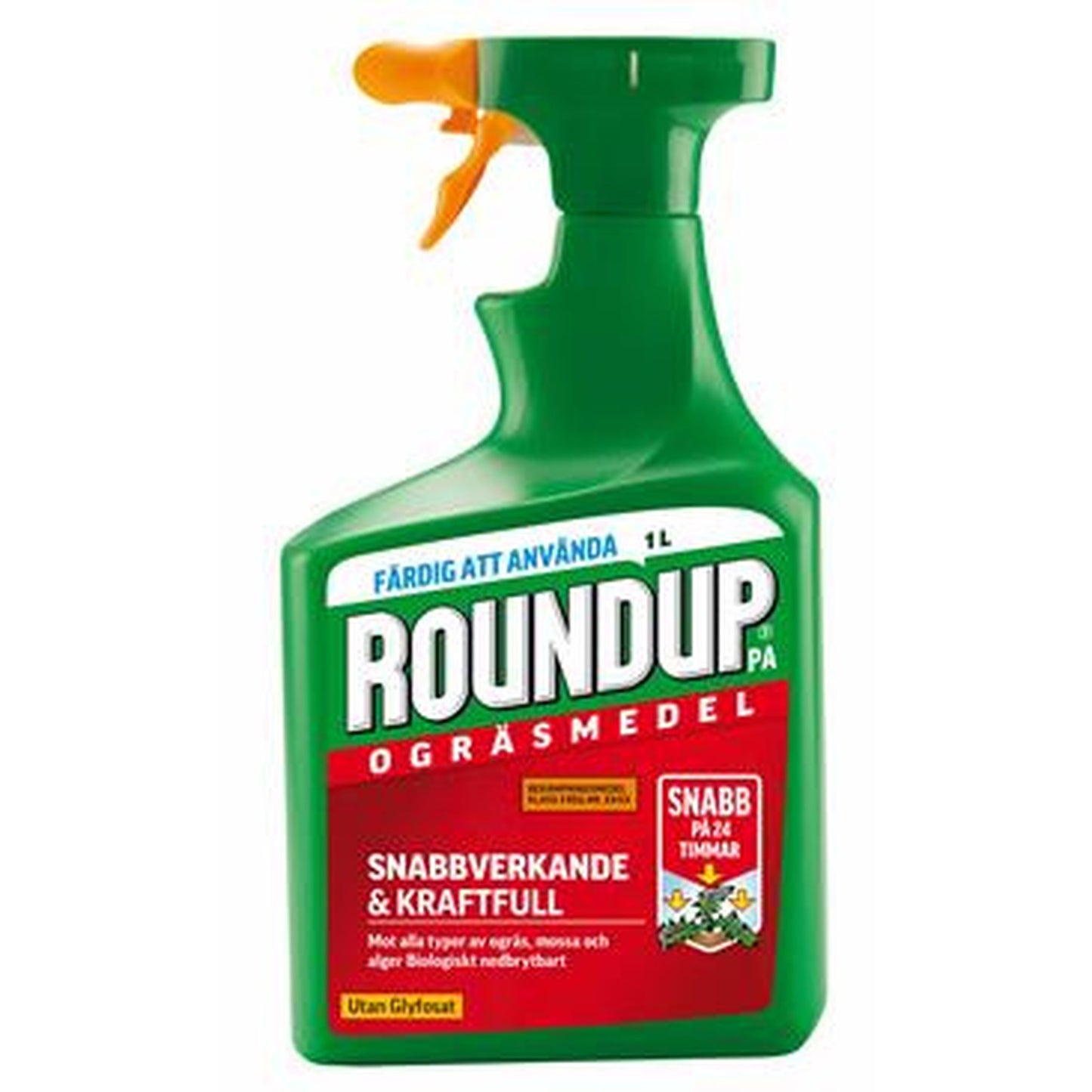 Roundup Ogräsmedel 1L PA spray 12st/krt SE