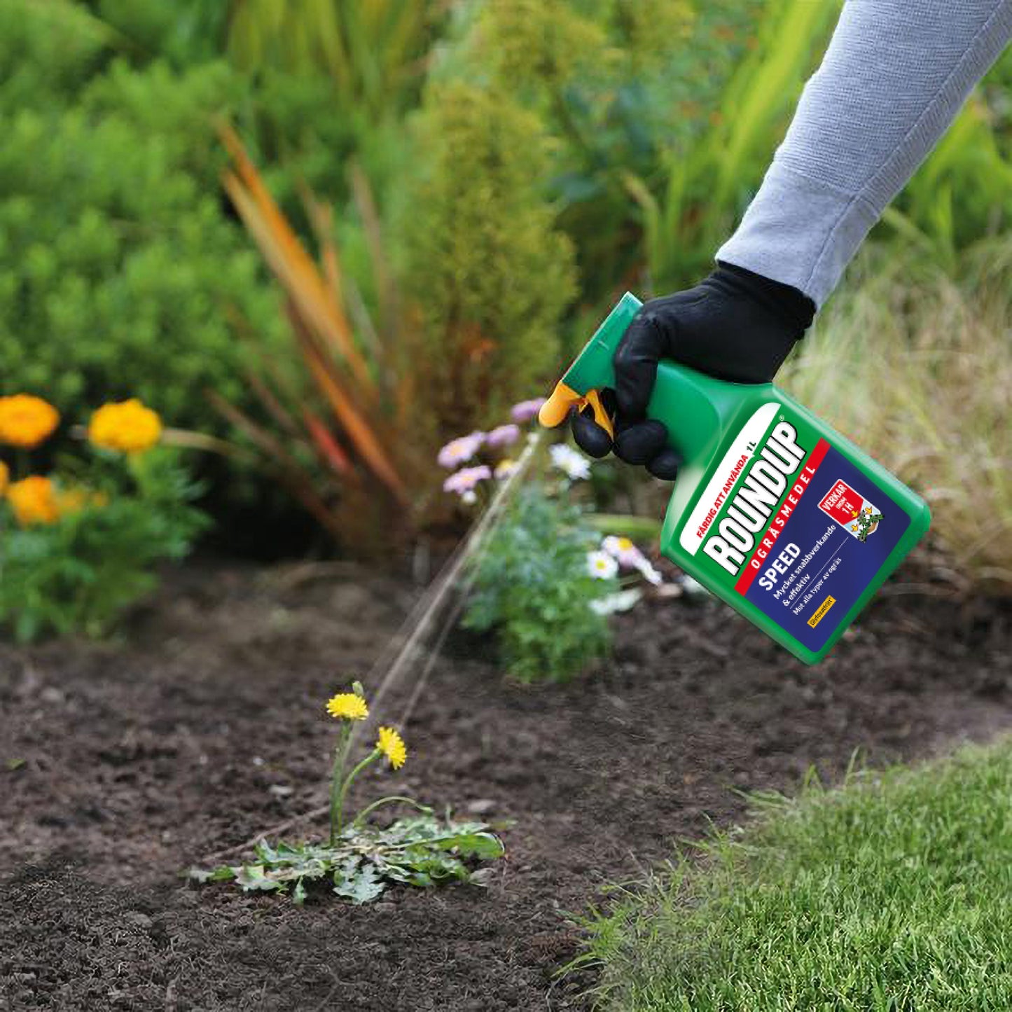Roundup Ogräsmedel 1L EGC spray 12st/krt SE