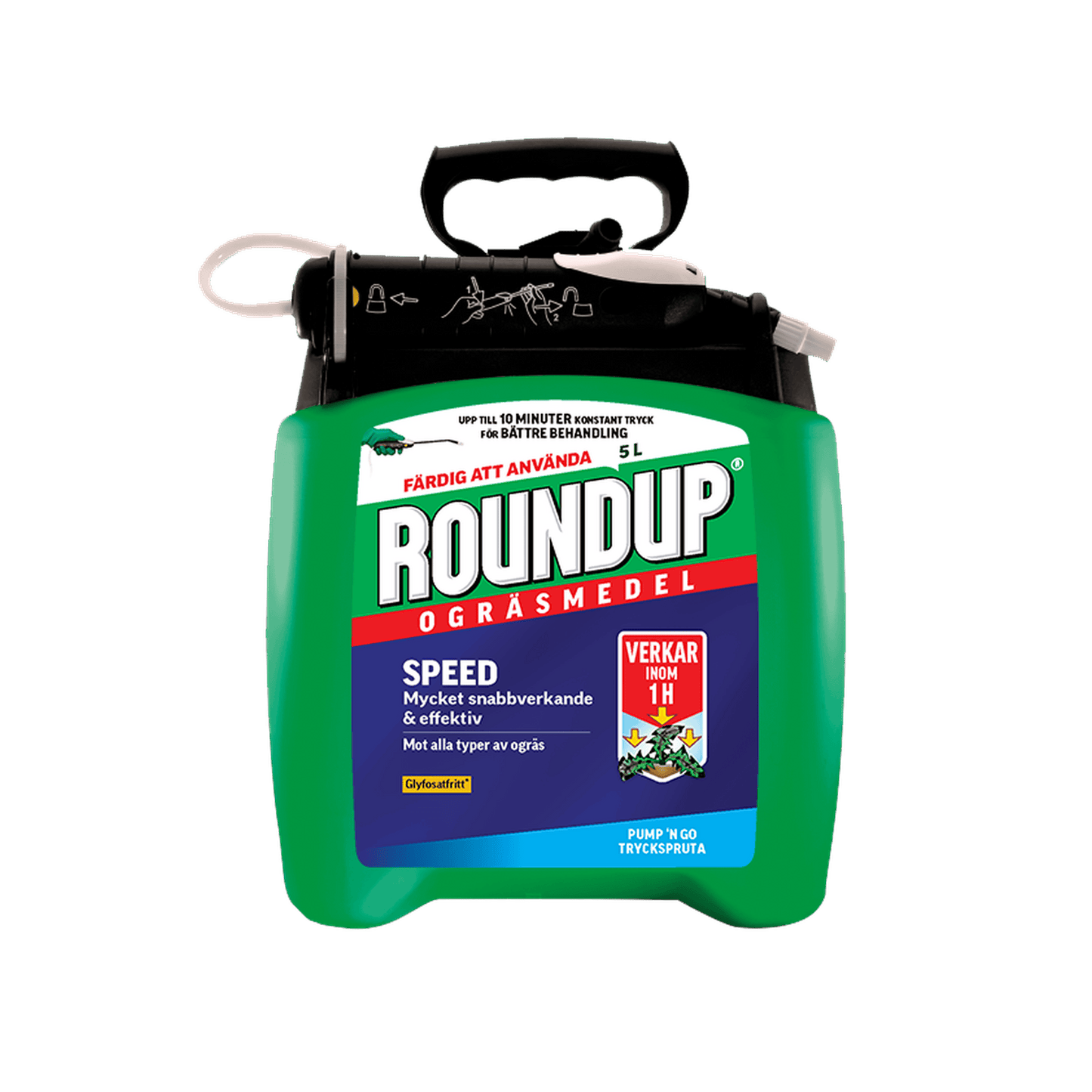 Roundup Ogräsmedel 5L Pump & Go 36st/hap SE