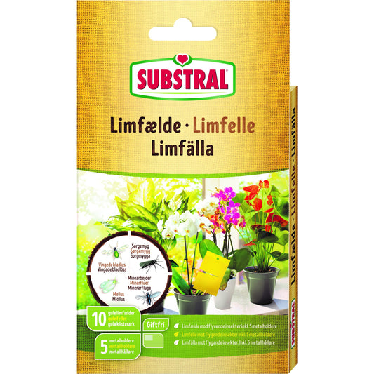Substral Limfälla-ark + hållare 10-pack 6 kfp/krt