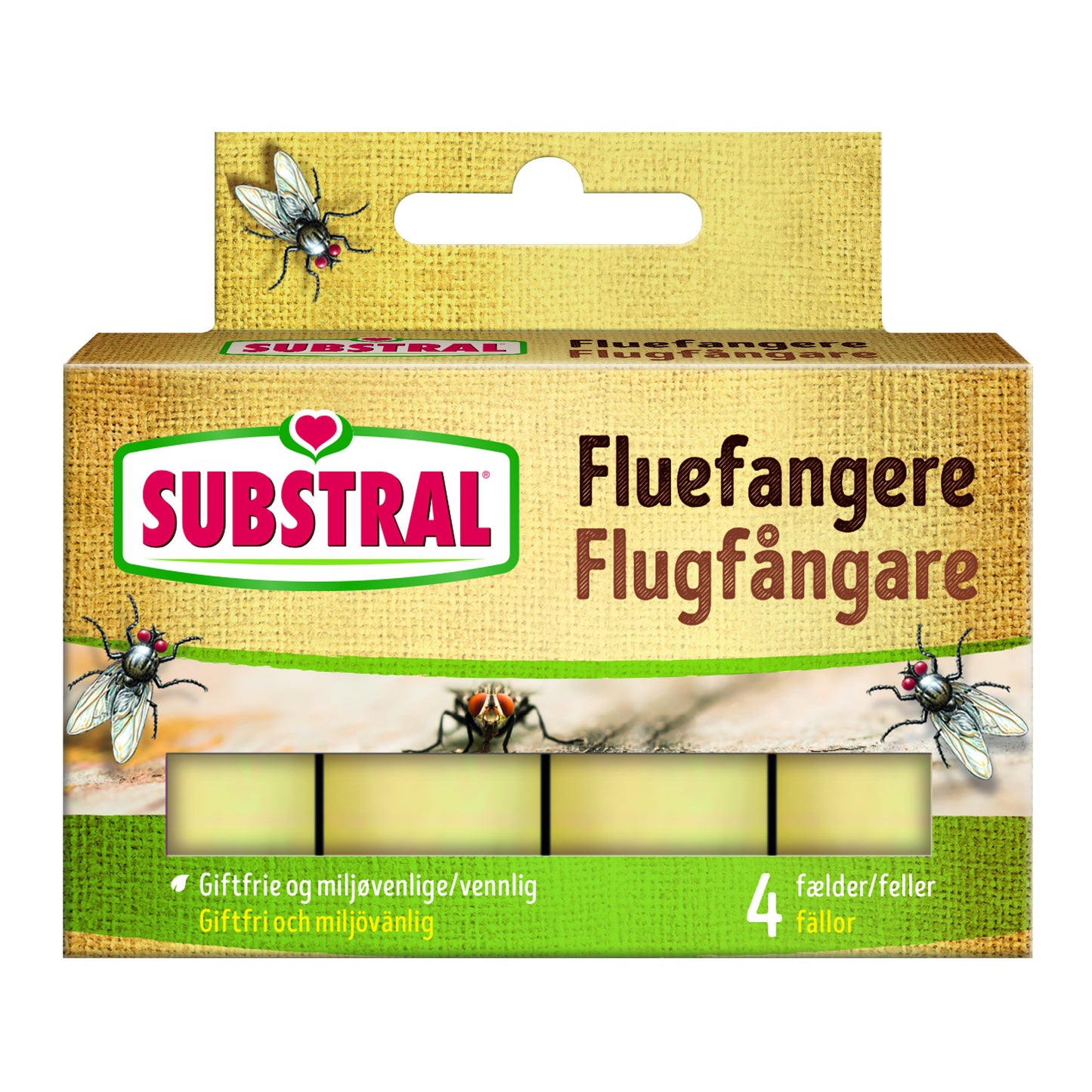 Substral Flugfångare 4-pack 12st/krt
