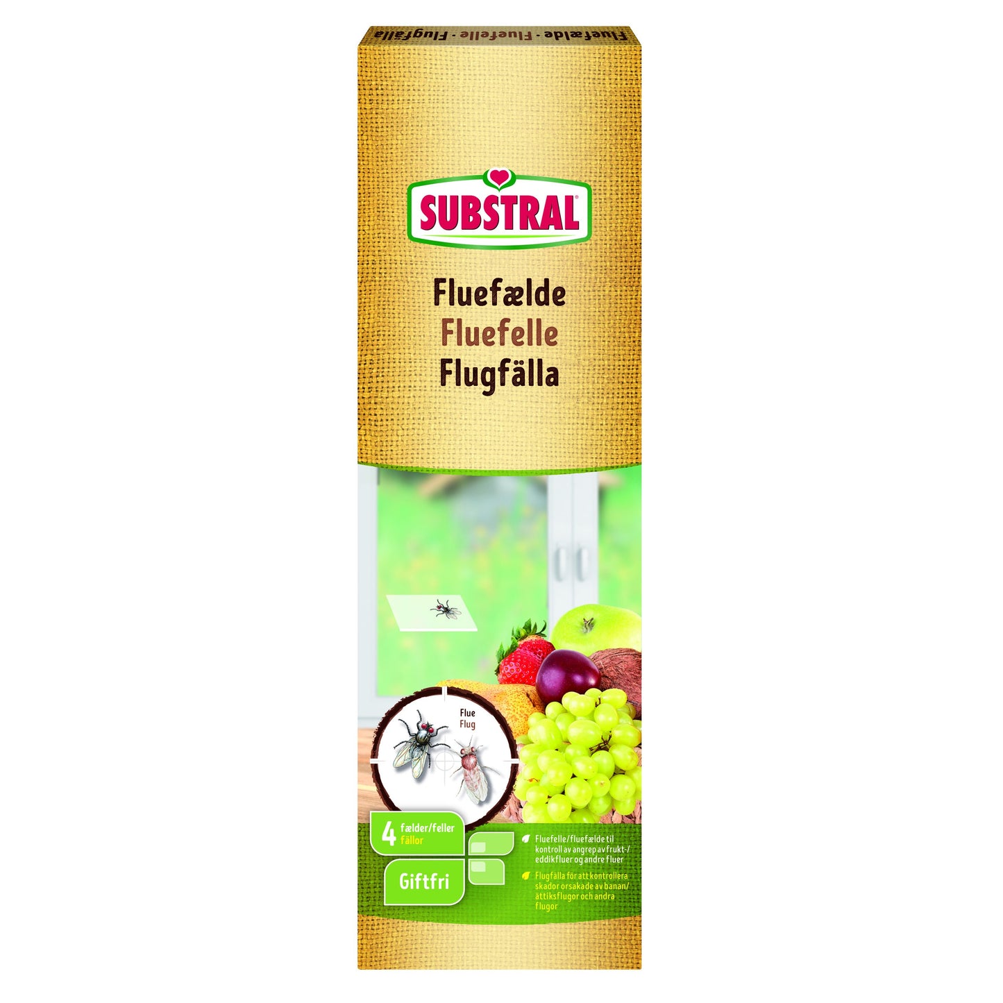 Substral Flugfälla 4-pack 6st/krt