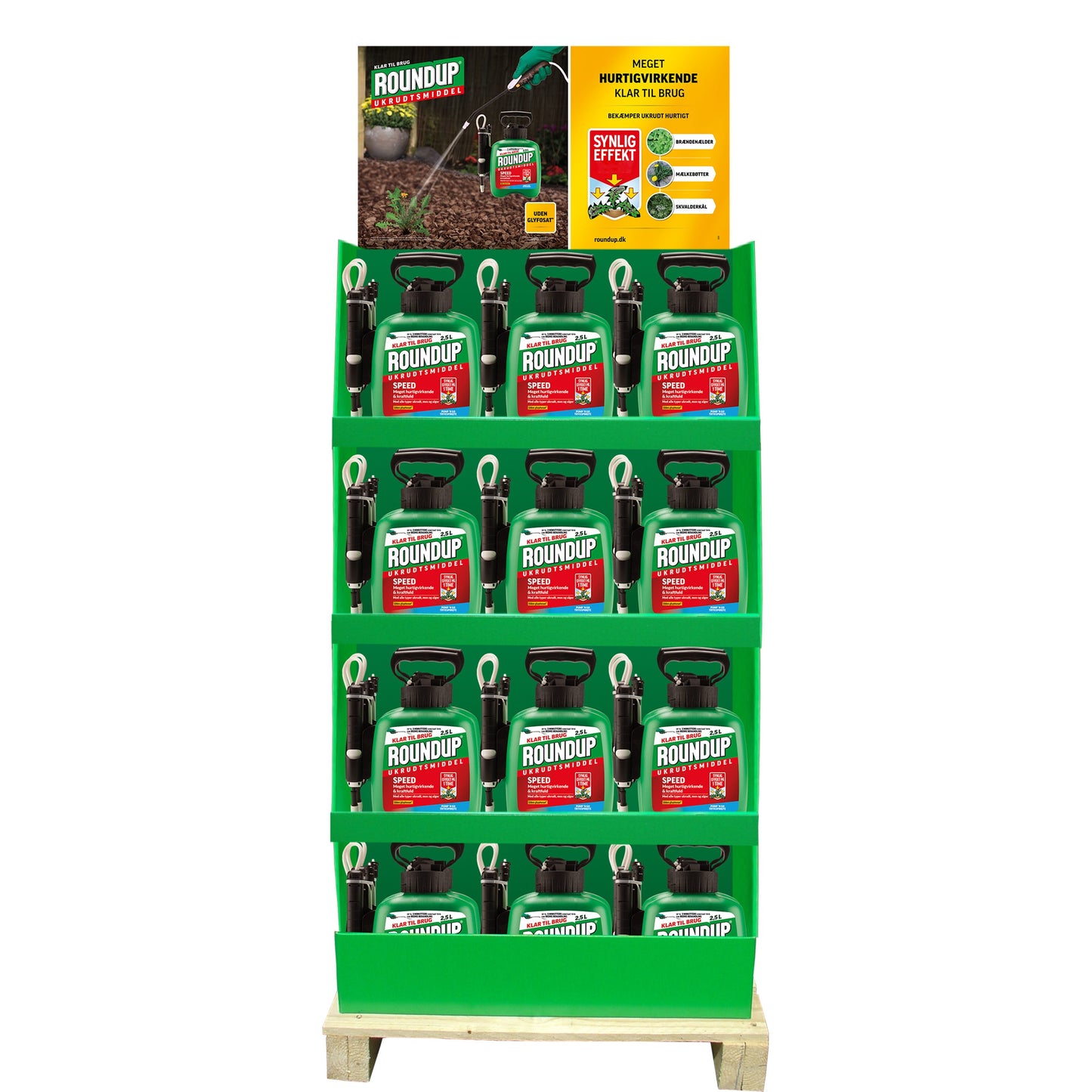 Roundup ogräsmedel 2,5l PA spray 48st/HAP DK