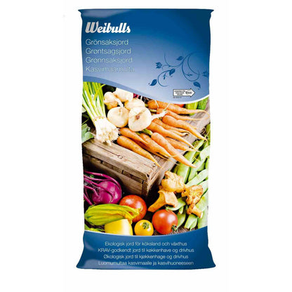 Weibulls Grönsaksjord 40l KRAV 45st/pal