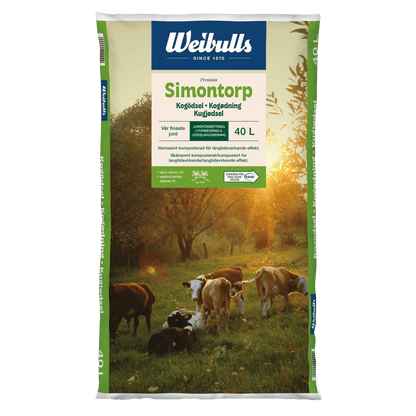Simontorp kogödsel 40l KRAV 39st/pal