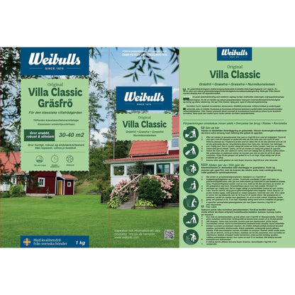 Weibulls Gräsfrö Villa Classic 1kg 16/krt