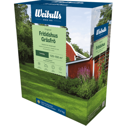 Weibulls Gräsfrö fritidshus 2,4kg 36st/hap