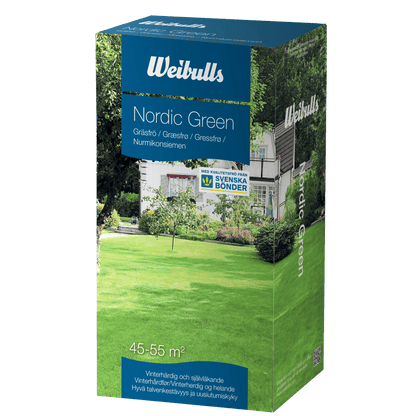 Weibulls Gräsfrö Nordic Green 1kg 90st/hap
