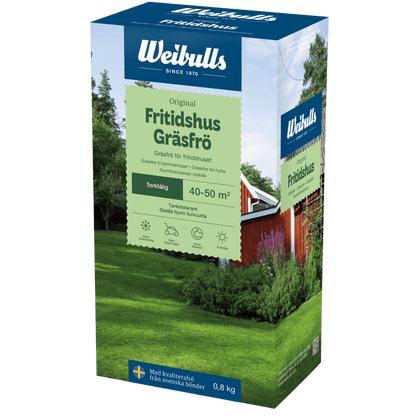Weibulls Gräsfrö Fritidshus 0,8kg 16st/krt