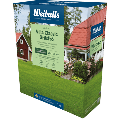 Weibulls Gräsfrö Villa Classic 3kg 36st/hap
