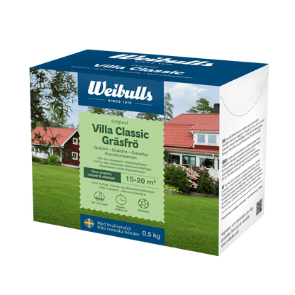 Weibulls Gräsfrö Villa Classic 0,5kg 32st/krt
