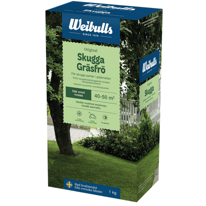 Weibulls Gräsfrö Skugga 1kg 16st/krt