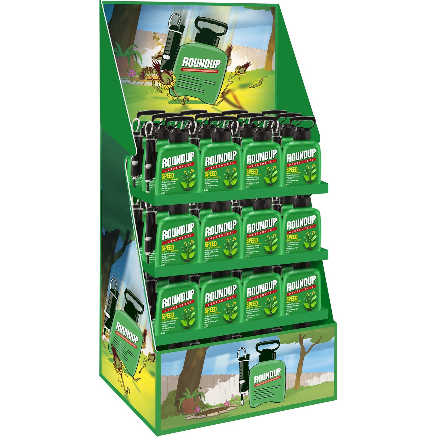 Roundup Ogräsmedel 2,5L Nano 48st/hap SE