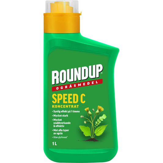 Roundup Ogräsmedel 1000ml KONC 8st/krt SE Yogi