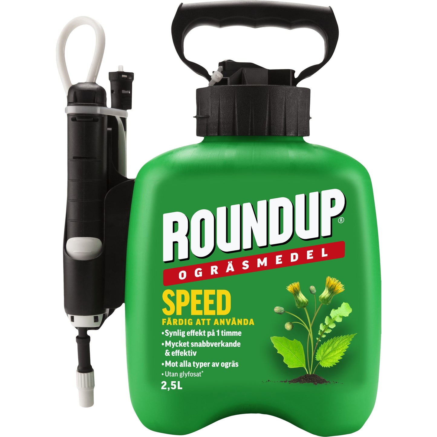 Roundup Ogräsmedel 2,5L RTU NANO 4st/krt SE